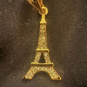 Gold Eiffel Tower Pendant
